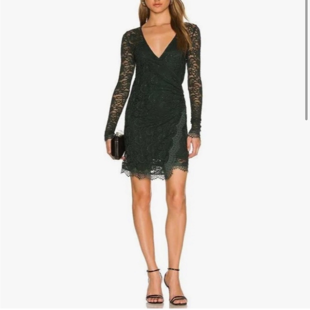 NWT $148 FREE PEOPLE Pearl Lace Mini Dress